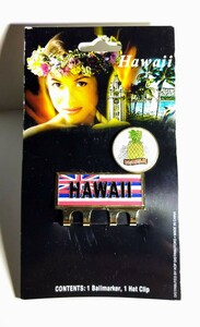 HAWAII ハワイ ゴルフ クリップ マーカー マグネット