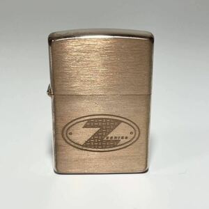 【未着火品】ZIPPO ジッポーライター Zシリーズ 銅製 2002年製 SOLID COPPER ソリッドカッパー 3556／7507 AP 希少 オイルライター 喫煙具