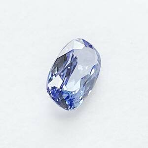 天然　ゾイサイト　希少　タンザナイト　ルース　0.821ct　オーバルミックス　裸石　宝石　綺麗