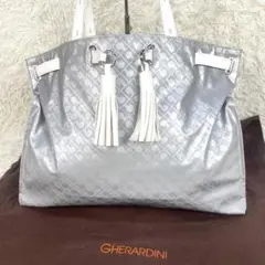 ゲラルディーニ　GHERARDINI トートバッグ　タッセル　ソフティ