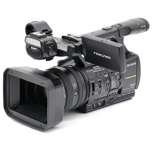 【中古】SONY HXR-NX5R NXCAM 通電26×10時間 17年製 Ver.1.11 業務用 フルハイビジョン カムコーダー ビデオカメラ ソニー