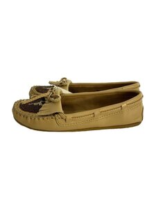 MINNETONKA◆フラットパンプス/UK6/CML/レザー