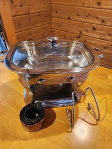 使用品・現状/KIRKLAND CHAFING DISH/チェーフィングディッシュ/4.7リットル/ステンレス/コストコ