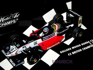 【SALE】PM☆1/43 400010306 ダラーラ F301 F3 British Champion 佐藤琢磨 #6