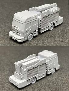 1/150 救助工作車 A ぴよファクトリー 消防車 (検索用 Nゲージ トラックコレクション トラコレ 匿名配送 送料無料