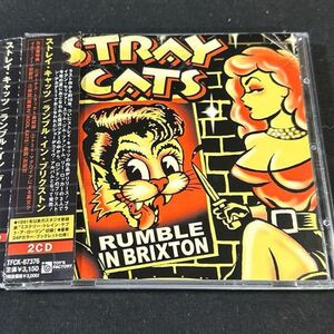 帯付き！国内盤！2CD！STRAY CATS / ストレイ・キャッツ / RUMBLE IN BRIXTON / ランブル・イン・ブリクストン