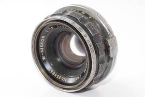 【外観並級】Nikon ニコン Nippon Kogaku W-NIKKOR 3.5cm 35mm F1.8　#m9265