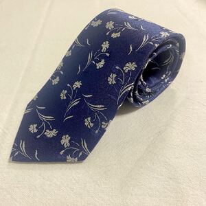 TAKEZO for men タケゾー 堀越ネクタイ株式会社 メンズ 紳士 ネクタイ シルク 花柄 ネイビー系