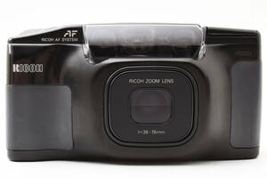 4295 【良品】 Ricoh RZ-750 Date 35mm Film Camera Black リコー コンパクトフィルムカメラ 1031