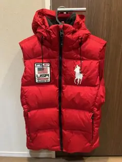 Ralph Lauren ラルフローレン ビックポニー ワッペン ダウンベスト