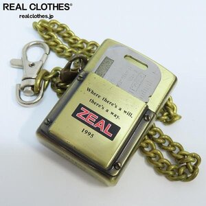 Zippo ZEAL/ズイール サバイバルツール付 ゴールド系 1995年製 /UPK