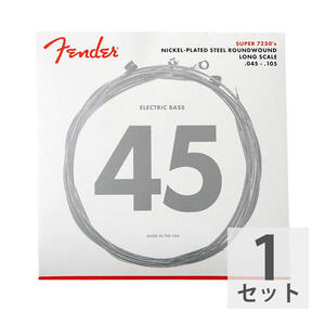 フェンダー Fender Bass Strings Nickel Plated Steel 7250M 45-105 エレキベース弦