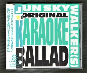 Ω 美品 ジュンスカイウォーカーズ バラード カラオケ 10曲入 1991年 CD/白いクリスマス 休みの日 声がなくなるまで 砂時計/J(S)W