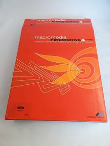 NA-264●macromedia Fireworks4　日本語版　Win 中古