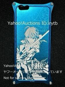 【新品】【正規品】GILD design ギルドデザイン iphone6 セイバー Fate/stay night ジュラルミン 日本製 アルミケース アルミボルト FGO