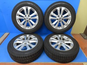 スタッドレスタイヤ 4本 日産 エクストレイル T32 純正 17X7J +45 17インチ PCD114.3 5穴 225/60R17 99Q ホイール (g002314)