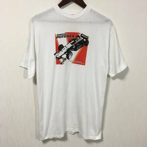 希少 F1 マクラーレンメルセデス ミカ・ハッキネン MP4-14 1999年 ワールドチャンピオン記念 限定Tシャツ ブリヂストン ポテンザ 