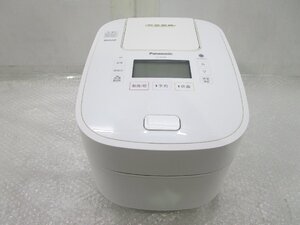 ◎Panasonic パナソニック Wおどり炊き スチーム&可変圧力IH炊飯ジャー 炊飯器 1升炊き SR-VSX188 2018年製 ホワイト w111918