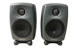 GENELEC 8010A コンパクト スピーカー パワードモニター DAW DTM 電源 楽器 機材 アートアンドビーツ 動作確認済み