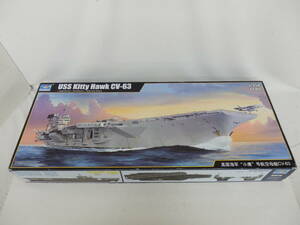 073C248F◆【未組立】トランペッター 1/350 米海軍 空母 CV-63 キティーホーク プラモデル 