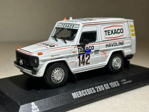 希少モデル 1/43 「メルセデス・ベンツ 280GE」 DAKAR 1983 ホワイト