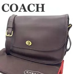 ✨美品✨OLD COACH コーチ ターンロック レザー ショルダーバッグ