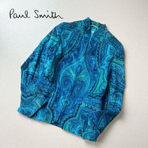 美品　PS Paul Smith　ポールスミス　ジャケット　40　ベロア　総柄