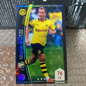 ◆WCCF FOOTISTA 2020 マリオ・ゲッツェ Mario GOTZE Dortmund RU前◆