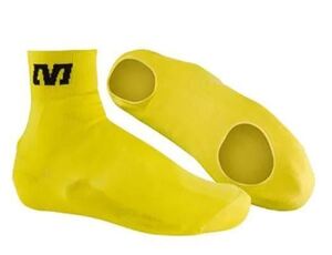 MAVIC KNIT SHOE COVER サイズ:M/イエロー マヴィック ニットシューズカバー 