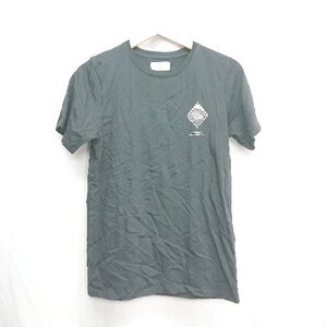 ◇ ⊂ Saturdays NYC コットン100%　背中プリント 半袖 Tシャツ サイズXS ブラック レディース E