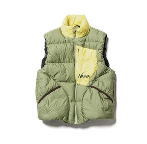 NANGA MAZENO RIDGE VEST L.KHA ナンガ ダウンベスト マゼノリッジベスト サイズXL 新品