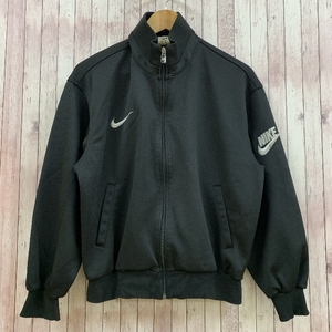 ナイキ NIKE 90’s トラックジャケット ジャージ 長袖 SWOOSH スウッシュ ブラック 黒 L メンズ