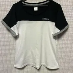 adidas Neoトレーニングシャツ半袖(OTサイズ)白