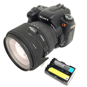 BBY36 SONY DSLR-A200 α200 SIGMA 24-70mm 1:2.8 DG HSM デジタル一眼レフカメラ 光学機器