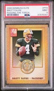 【PSA 9 MINT】2000 Donruss ELITE [BRETT FAVRE/ブレット・ファーヴ] #PT8 PASSING THE TORCH Card NFL PACKERS