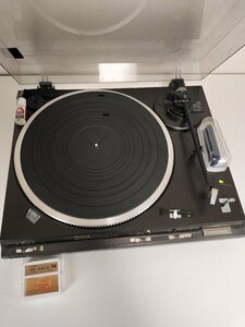 １円～ Technics テクニクス オートマチック ターンテーブル QUARTZ SL-QD3 レコードプレイヤー 交換針 28-24CS付き 動作未確認 J501