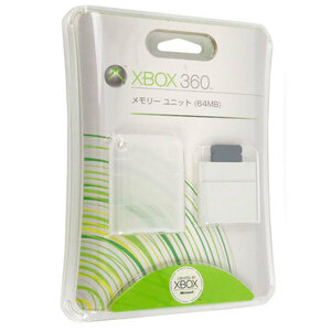 【新品訳あり(箱きず・やぶれ)】 Microsoft Xbox 360 メモリー ユニット B4C-00003 64MB [管理:1300011733]