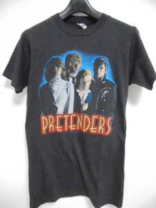 美品即決 ビンテージ 80s PRETENDERS プリテンダーズ　Tシャツ M screenstars