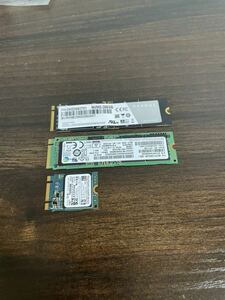  1円〜まとめてPCIe NVMe SSD 3セット(動作未確認)ジャンク品
