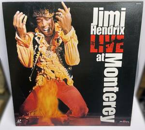 中古LD・レーザーディスク】JIMI HENDRIX・ジミ・ヘンドリックス Live At Monterey◆国内盤　帯無し