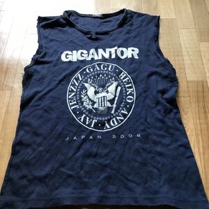 GIGANTORタンクトップ 2002TOUR TシャツSサイズ