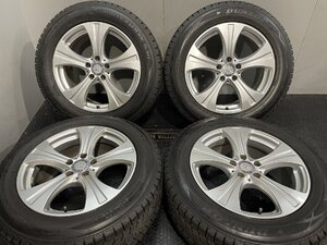 【DUNLOP SJ8 235/60R18】スタッドレス【ベンツ X253/C235 GLC 純正ホイール 18インチ 8J5HPCD112+38】20年製 バリ溝　(MTH696)