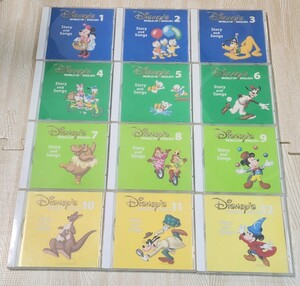 DWE ディズニー英語システム Story and Songs CD ディズニー 1〜12巻 ストーリーアンドソングス