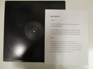 Mo Moody / Untitled *Moodymann US盤ブート12 (CL 4)