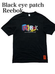 【超レアモデル】Black Eye Patch Reebok　ブラックアイパッチ リーボック コラボTシャツ 人気 即完売