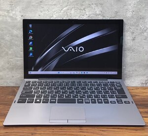 1円～ ●SONY VAIO Pro PA / Core m3 8100Y (1.10GHz) / メモリ 8GB / SSD 128GB / 12.5型 フルHD (1920×1080) / Windows11 Pro 64bit