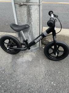 Wynn Kick Bike [2歳～5歳向け] バランスバイク ブレーキ付き　ブラック