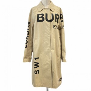 ★SALE【4apt0194】バーバリー ステンカラーコート 34 リカルドティッシ期 ベージュ コットン 8016222【中古】レディース