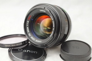 ★美品★Canon FD 55mm F1.2 S.S.C 単焦点 標準 大口径レンズ キヤノン FDマウント/#3056