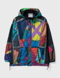 サイズ2 sacai KAWS Packable Blouson ポケッタブル ブルゾン ジャケット サカイ カウズ マルチカラー マウンテンパーカー north face